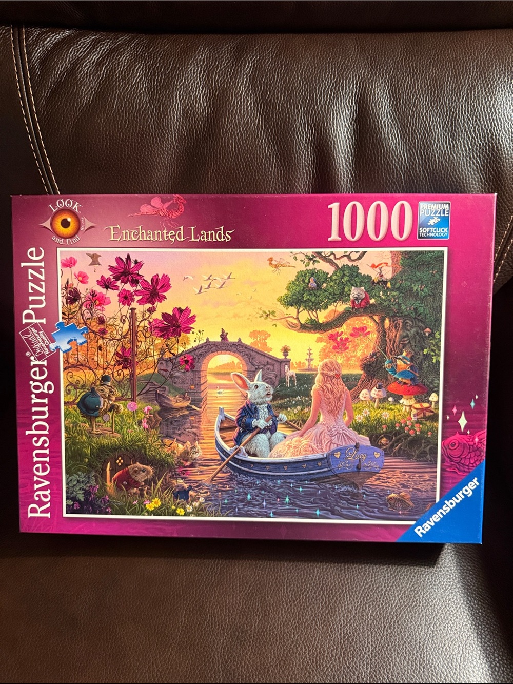 Ravensburger Enchanted Lands 1000 piece puzzle. Complete. Like new